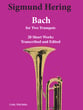 BACH FOR TWO TRUMPETS TRUMPET DUET cover